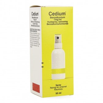 CEDIUM BENZALKONIUM SPRAY 50 ML