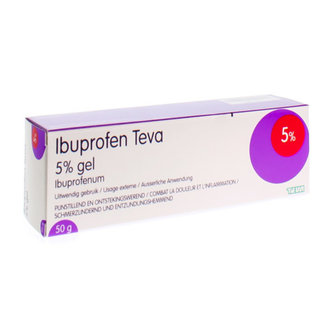 IBUPROFEN TEVA GEL TUBE 50G