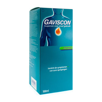 GAVISCON MENTHE MUNT SUSP BUV 500ML