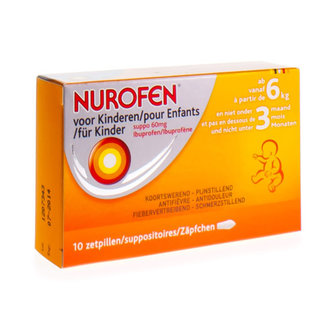 NUROFEN KIND 60MG SUPPO 10 X 60 MG