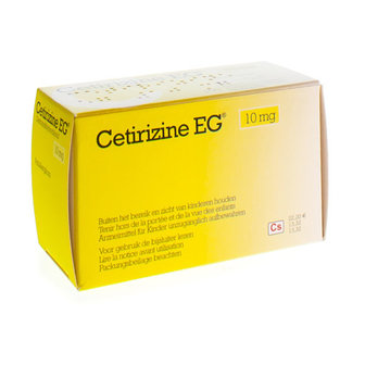 CETIRIZINE EG COMP 100 X 10 MG