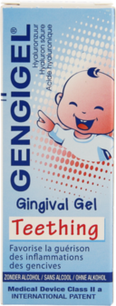 GENGIGEL TEETHING GEL VOOR EERSTE TANDJES TUBE 20ML