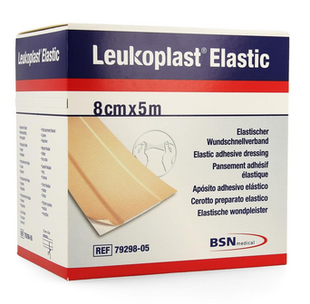 LEUKOPLAST ELASTIC 5MX8CM 1