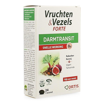 ORTIS VRUCHTEN &amp; VEZELS FORTE COMP 24