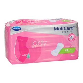 MOLICARE PREMIUM LADY PAD 2 DROPS 26,5X11CM 14
