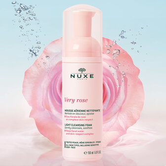 NUXE VERY ROSE REINIGINGSSCHUIM POMPFL 150ML