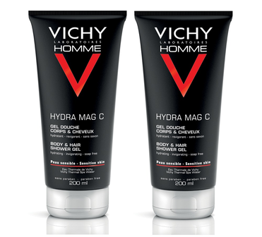 VICHY HOMME HYDRA MAG C DOUCHEGEL 100ML - REISFORMAAT