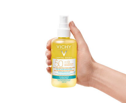 VICHY CAP. SOL. BESCHERMEND WATER HYDRA IP50 200ML