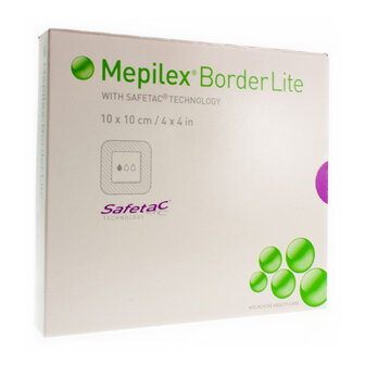 MEPILEX BORDER LITE VERB STER 10,0X10,0 5 281300