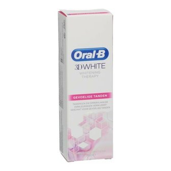 ORAL-B 3D WHITE SENSITIVE 75ML