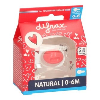 DIFRAX FOPSPEEN NATURAL 0-6M I LOVE