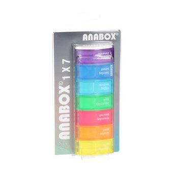 ANABOX 7 IN ONE RAINBOW NL-FR