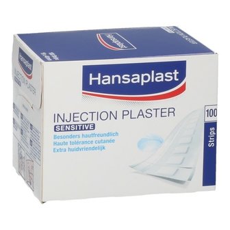 HANSAPLAST ELASTIC SENS. INJECT.PLASTER STRIPS 100