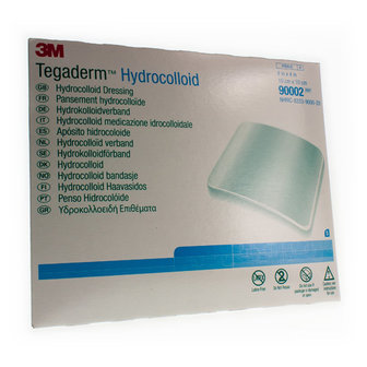 TEGADERM HYDROCOL.SQUARE STER 100MMX100MM 5 90002