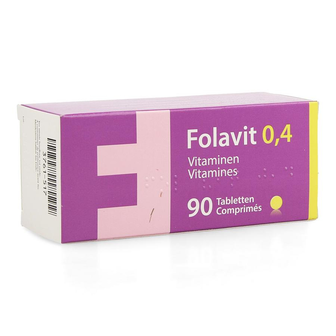 FOLAVIT 0,4MG COMP 90X0,4MG NF