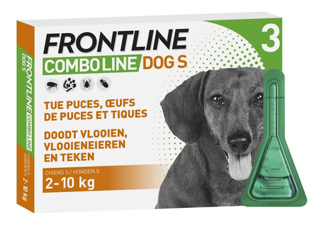 FRONTLINE COMBO LINE DOG S 2-10KG 3X0,67ML