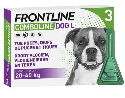 FRONTLINE COMBO LINE DOG L 20-40KG 3X2,68ML