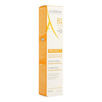 ADERMA PROTECT FLUIDE INVISIBLE 40ML