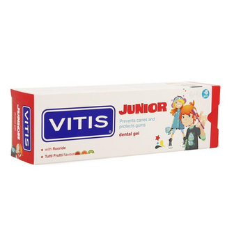 VITIS JUNIOR GEL TANDPASTA 75ML