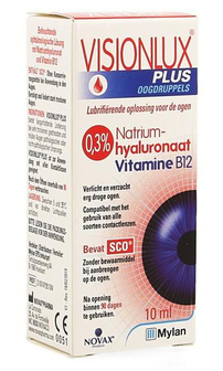 VISIONLUX PLUS OOGDRUPPELS FL 1 X 10ML