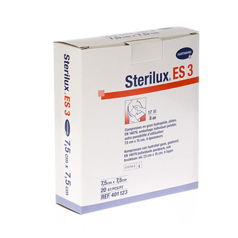 STERILUX ES3 KP STER 8PL 7,5X 7,5CM 20 4011239