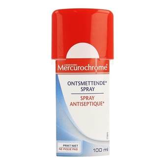 MERCUROCHROME SPRAY ONTSMETTEND 100ML