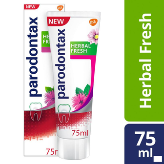 PARODONTAX TANDPASTA HERBAL FRESH TUBE 75ML