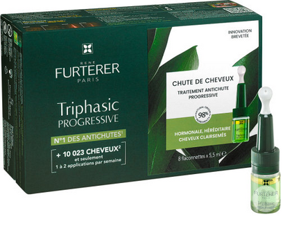 FURTERER TRIPHASIC PROGRES.BEHAND. HAARUIT.8X5,5ML