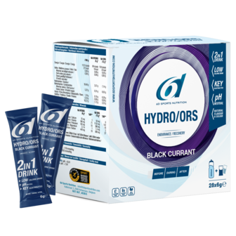 6D HYDRO ORS BLACKCURRANT ZAKJE 28X6G