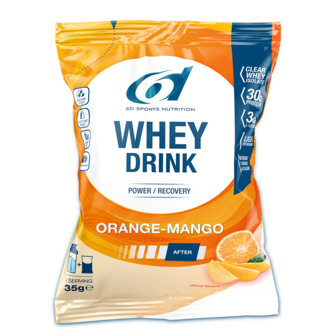 6D WHEY DRINK ORANGE&amp;MANGO PDR 8X35G