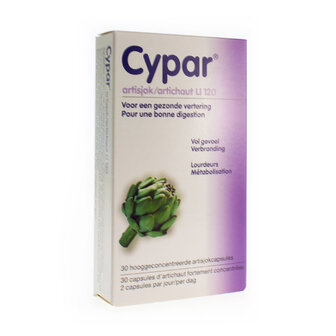 CYPAR ARTISJOK CAPS 30 X 320MG