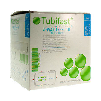 TUBIFAST BLAUW 7,50CMX10M 1 2438