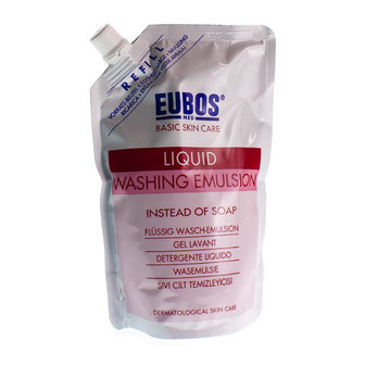 EUBOS ZEEP VLOEIBAAR ROZE REFILL 400ML
