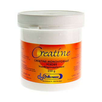 CREATINE MONOHYDRAAT PDR OPLOSBAAR 250G DEBA