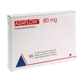 ASAFLOW 80MG MAAGSAPRES COMP BLI 56X 80MG