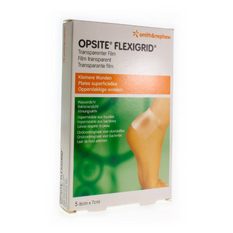 OPSITE FLEXIGRID 6CMX 7CM 5 66030333