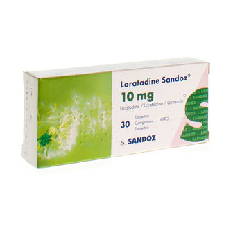 LORATADINE SANDOZ COMP 30 X 10 MG