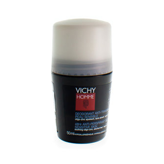 VICHY HOMME DEO GEVOELIGE HUID 48U ROLLER 50ML