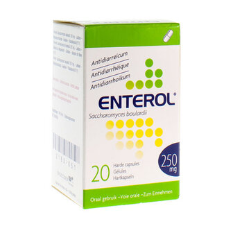 ENTEROL 250 MG CAPS HARDE DUR 20 X 250 MG