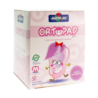 ORTOPAD FOR GIRLS MEDIUM OOGKOMPRES 50 73222