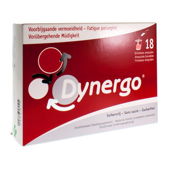 DYNERGO DRINKBARE AMP 18X10ML