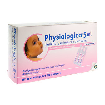 PHYSIOLOGICA 0,9% NACL AMP 40X5ML UD 