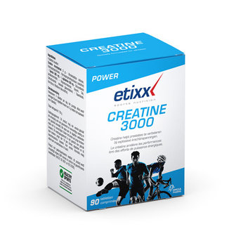 ETIXX CREATINE 3000 + TAURINE TABL 90