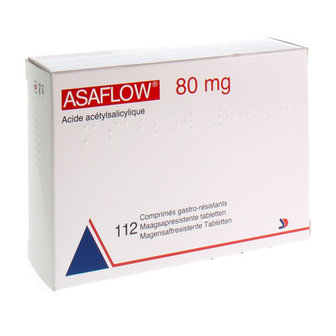 ASAFLOW 80MG MAAGSAPRES COMP BLI 112X 80MG