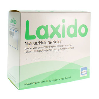 LAXIDO NATUUR ZAKJES 20 X 13,7 G