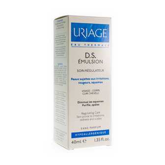 URIAGE DS EMULS REGULERENDE VERZORGING TUBE 40ML