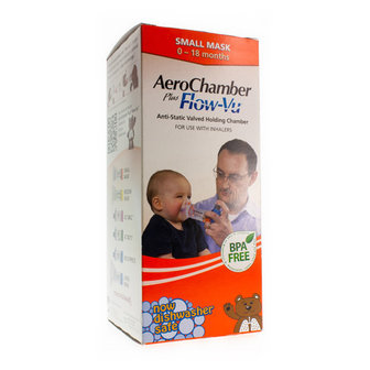 AEROCHAMBER PLUS A/STATIC+FLOW-VU-MASK BABY