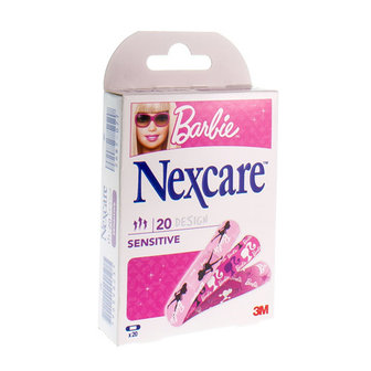 NEXCARE 3M SENSITIVE DESIGN BARBIE ASSORT.20