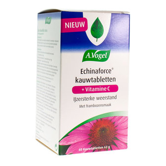 VOGEL ECHINAFORCE + VIT C POT KAUWTABLETTEN 60