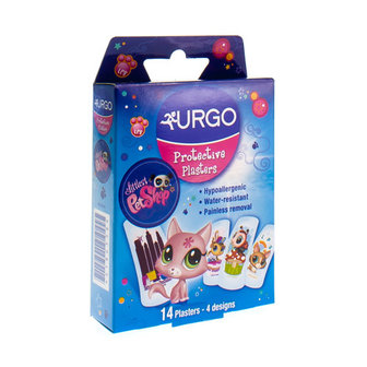 URGO BESCHERMPLEISTER LITTLEST PETSHOPS 14